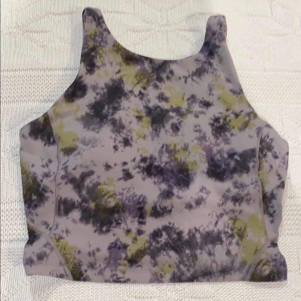 Lululemon Align Tie-Dye Women's Crop Tank Top, 8